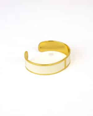 Bracciale Smaltato Bagno oro 15 mm | DIEGO ZORODDU