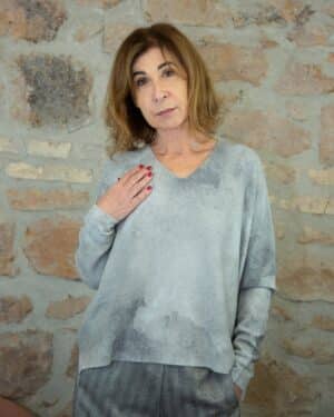 Maglione Lucrezia Grigio | DIEGO ZORODDU