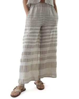 pantalone amina lino naturale