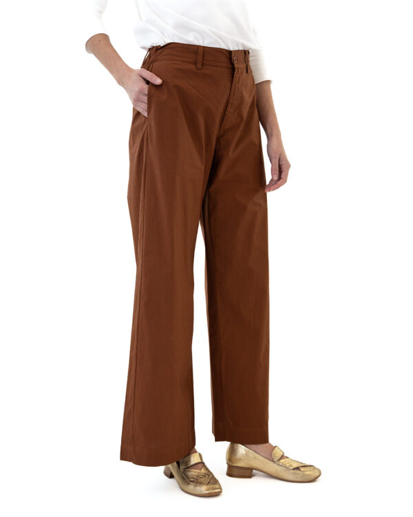 Pantalone Pandora Labo Art Nocciola | DIEGO ZORODDU