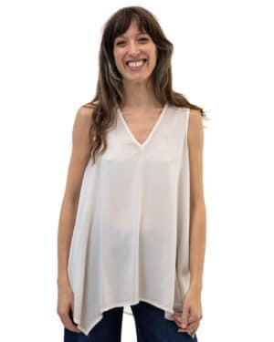 Blusa Lilli Platino | DIEGO ZORODDU