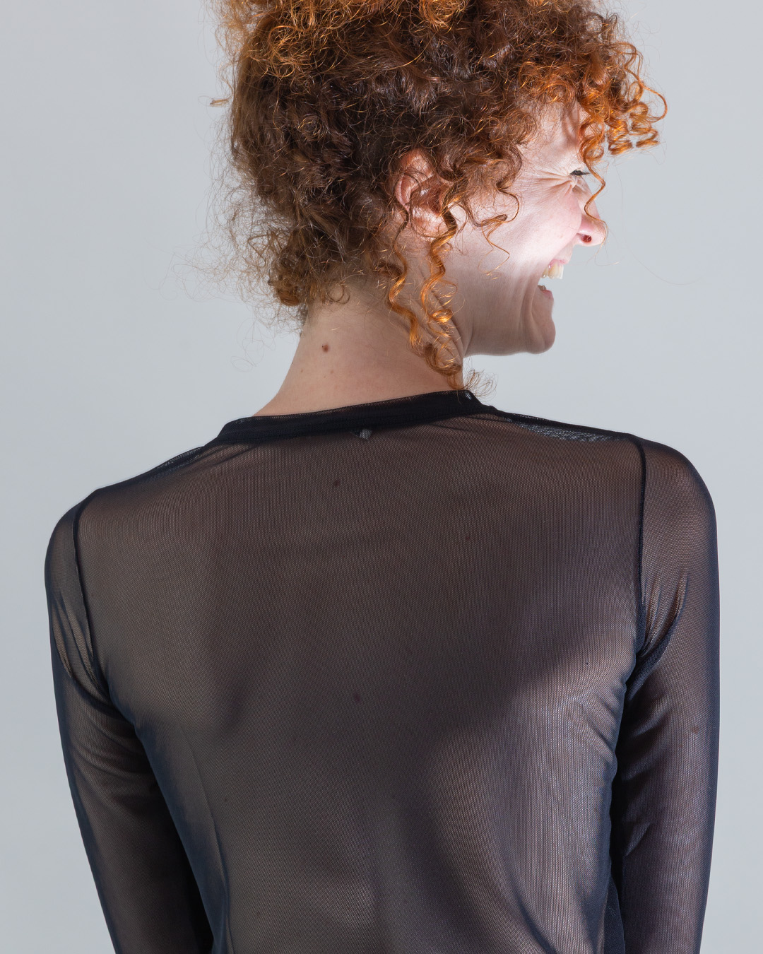 T-shirt Tulle Nero | DIEGO ZORODDU