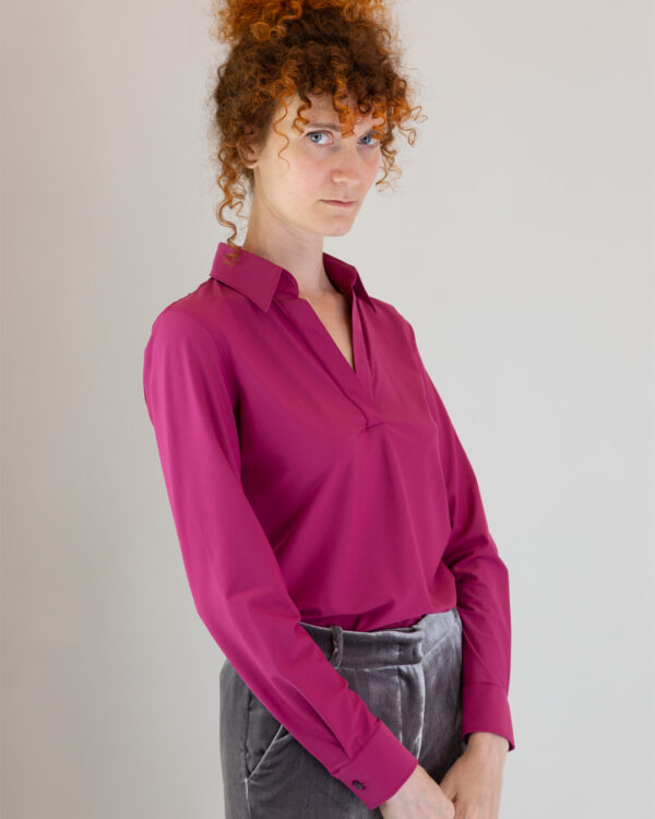 Camicia Skin Like Magenta | DIEGO ZORODDU