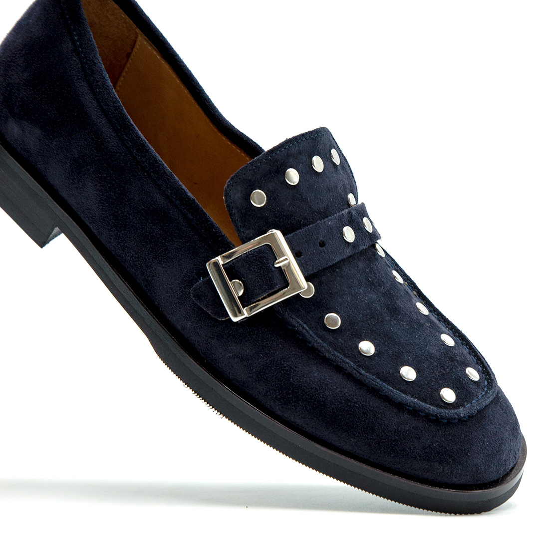 Mocassino Crosta Blu | DIEGO ZORODDU