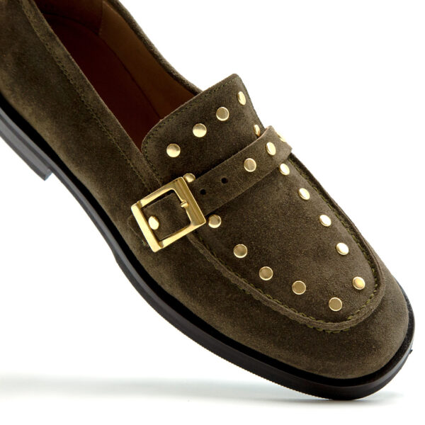 Mocassino Crosta Oliva | DIEGO ZORODDU