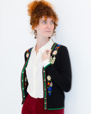 cardigan perry floreale