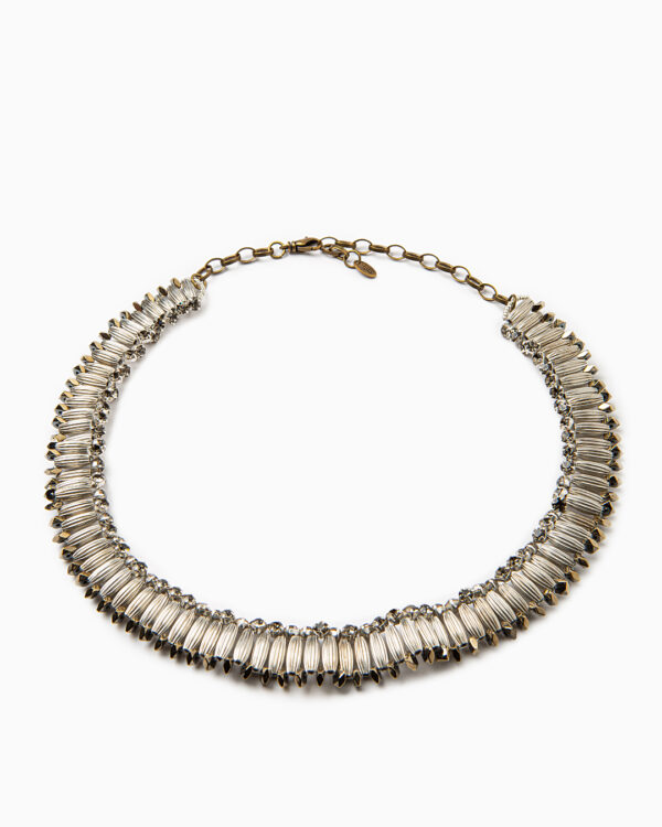 collana petalo metallico