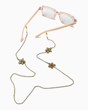 occhialina fiori perla