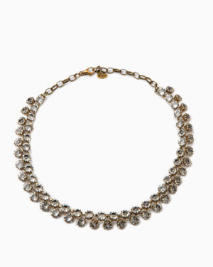 collana rete cristallo
