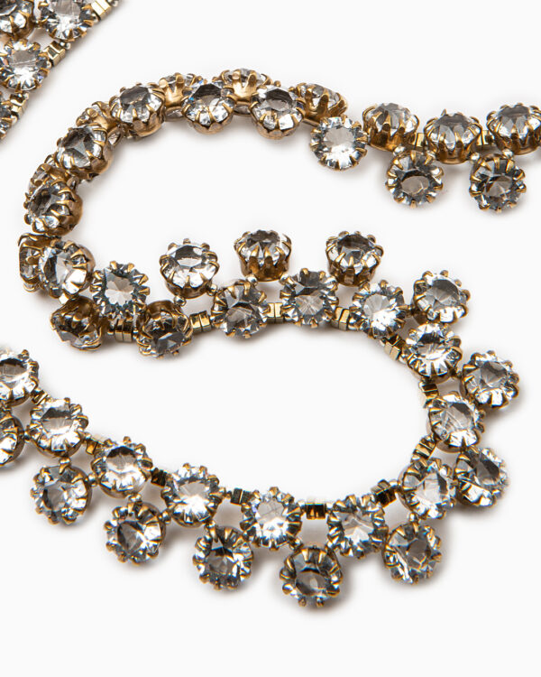 collana rete cristallo