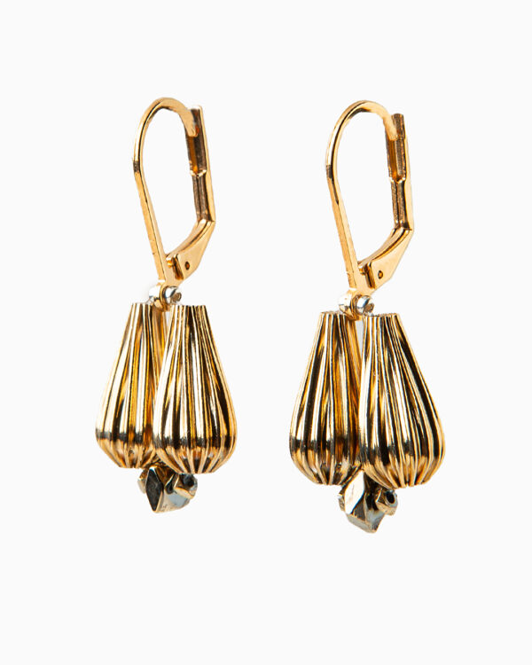 orecchini gocce oro
