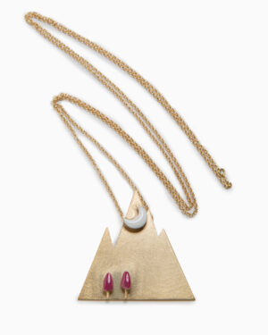 collana montagna rosa