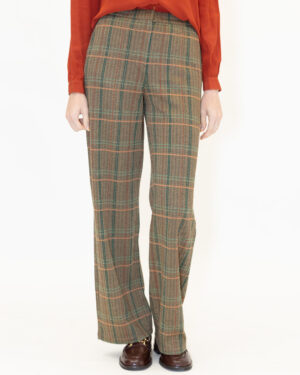 pantaloni cleo quadri