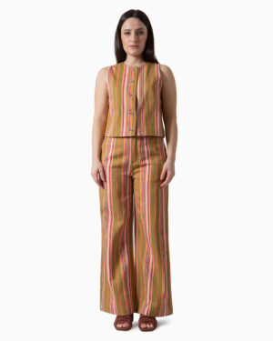 Pantalone Victorine Kaki | DIEGO ZORODDU