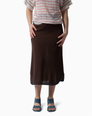 Gonna Maglia Brown | DIEGO ZORODDU